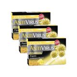Cistus Antivirus Ballı Limonlu Pastil 10 Adet 3'lü Set