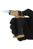 Conquistador Tek Torch Pürmüz Gold Siyah Masa Tipi Plastik Puro Çakmağı CNQ-039