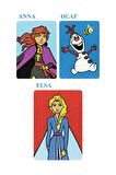 Disney Frozen II Elsa&Anna&Olaf Çerçeveli Kum Boyama Seti-Red Castle TS-06