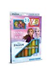 Disney Frozen II Elsa & Anna Eğitici ve Eğlenceli Kum Boyama Seti-Red Castle DS-34
