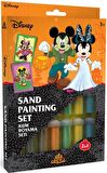 Disney Mickey Mause Eğitici ve Eğlenceli Kum Boyama Seti 2in1-Red Castle DS-35