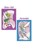Eğitici ve Eğlenceli Kum Boyama Seti Disney Periler Tinkerbell &Periwinkle DS-11