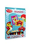 Eğitici ve Eğlenceli Kum Boyama Seti Deniz Atı & Yengeç-Red Castle DS-212