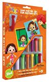 Eğitici ve Eğlenceli Niloya Kum Boyama Seti-Red Castle DS-14