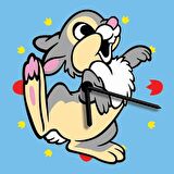 Disney Thumper Saat (Clock) Kum Boyama Seti-Red Castle S-0019