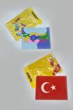 Türkiye'nin Renkleri, 10 Adet Büyük Boy Kum Boyama Seti-Red Castle KB-RC-101