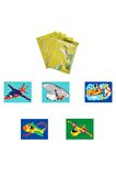 Hava Taşıtları, 5 Adet Büyük Boy A4, Kız-Erkek Çocuk Kum Boyama Kartı Seti-Red Castle KB-RC-050