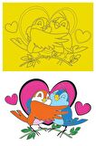 I Love You, 5 Adet Büyük Boy A4, Kız-Erkek Kum Boyama Kartı Seti-Red Castle KB-RC-051