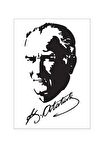 Mustafa Kemal Atatürk 5 Adet Büyük Boy A4 Kum Boyama Kartı Seti-Red Castle KB-RC-054