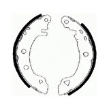 Fiat Arka Fren Balatası Pabuc R19 Expres Brava Bravo Marea - Braxıs Ac0016