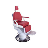 KBB Muayene Koltuğu | 4 Programlı Elektro Mekanik Sistemli, 360° Dönebilir, Antibakteriyel Deri Kaplı E-226