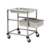 Cerrahi Alet Yıkama Küvetleri | Paslanmaz Çelik, Hijyenik Temizlik Ünitesi E-263