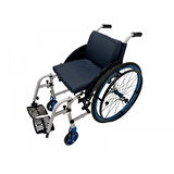 Poylin Aktif Özellikli Alüminyum Tekerlekli Sandalye | Havalı Arka Teker, Katlanabilir Hafif Gövde P145