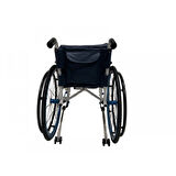 Poylin Aktif Özellikli Alüminyum Tekerlekli Sandalye | Havalı Arka Teker, Katlanabilir Hafif Gövde P145