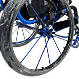 Poylin Aktif Tekerlekli Sandalye | Kişiye Özel Tasarım, Hafif Alüminyum Şase, 120 Kg Taşıma Kapasiteli P151