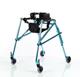 WOLLEX Pediatrik Ters Walker | Katlanabilir, Alüminyum Gövde ve Ayarlanabilir Yükseklik WG-W942