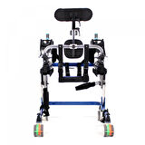 Poylin Serebral Palsi Çocuk Yürüteci | Katlanır, Çift Yönlü Kullanım, 45 Kg Taşıma P557