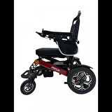 Poylin Akülü Tekerlekli Sandalye | Ultra Hafif Katlanabilir Alüminyum ve Lityum Pil P206S