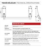 Kale KD040 Panik Bar Acil Çıkış Kapısı