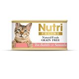 Nutri Feline Tahılsız Ton Balıklı Somonlu Kedi Kon