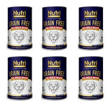 Nutri Canin Tahılsız Yaban Domuzlu Yaş Köpek Maması 400 gr (6 Adet)