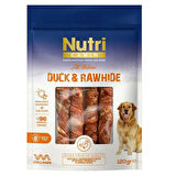 Nutri Canin Rawhide Ördek Eti Sarili Orta/Büyük Irk Köpek Kemik Ödülü 120 Gr