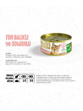 Nutri Feline 85Gr Ton Balıklı Somonlu 32Adet Yaş Kedi Maması