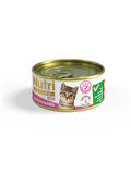 Nutri Feline 85Gr Yavru Tavuk Etli Ton Balıklı 24Adet Tahılsız Kitten Yaş Kedi Maması