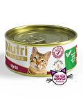 Nutri Feline 85Gr Sığır Etli Tahılsız 32Adet Yaş Kedi Maması