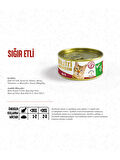 Nutri Feline 85Gr Sığır Etli Tahılsız 32Adet Yaş Kedi Maması