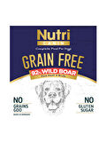 Nutri Canin 400Gr %92 Yaban Domuz Etli Tatlı Patatesli HipoAlerjenik Tahılsız 1Adet Yaş Köpek Maması