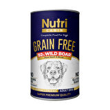 Nutri Canin 400Gr %92 Yaban Domuz Etli Tatlı Patatesli HipoAlerjenik Tahılsız 1Adet Yaş Köpek Maması