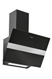 SİLVERLİNE Siyah Bold 60 cm Davlumbaz 3472