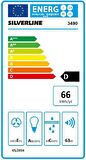 Silverline 3490 Oslo Duvar Tipi Davlumbaz 60 CM Beyaz