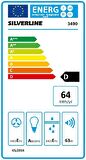 Silverline 3490 Oslo Duvar Tipi Davlumbaz 90 CM Beyaz