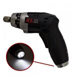 KLPRO KLNM3613 3.6Volt /1,3Ah Li-ion Şarjlı Tornavida + 45 Parça Vidalama ucu