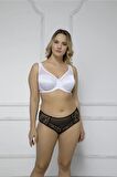 2122 Beyaz Minimizer Toparlayıcı Sütyen (BALENLİ)