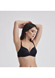 Moonlight 2132 Siyah Soft Cup Balenli Toparlayıcı Sütyen 