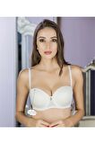 Moonlight 2134 Soft Cup Balenli Straplez Toparlayıcı Sütyen
