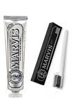 Marvis Whitening Mint Nane Aromalı Beyazlatma Doğal Diş Macunu 85 ml & Diş Fırçası 