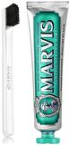 Marvis Classic Strong Mint Nane Aromalı Beyazlatma Doğal Diş Macunu 85 ml & Diş Fırçası 