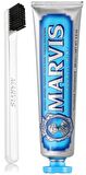 Marvis Aquatic Mint Nane Aromalı Beyazlatma Doğal Diş Macunu 85 ml & Diş Fırçası 
