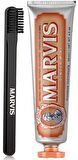 Marvis Ginger Mint Zencefil Aromalı Beyazlatma Doğal Diş Macunu 85 ml & Diş Fırçası