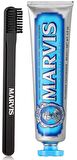 Marvis Aquatic Mint Nane Aromalı Beyazlatma Doğal Diş Macunu 85 ml & Diş Fırçası 