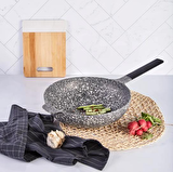 Emsan Perge Döküm Wok Tava 30 Cm