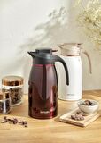 Emsan Gama 12 Saat Sıcak ve Soğuk Tutan Çelik Termos 2 Litre Beyaz