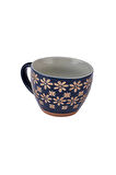 Emsan Florest Stoneware Kupa 350 ml Lacivert