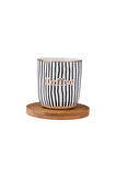 Emsan Tinycoffe 2 Parça New Bone Kupa Seti 200 ml Siyah