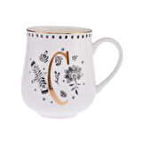 Emsan Artisan C Letter New Bone Kupa 220 ml