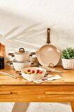 Emsan Royal Natural 7 Parça Tencere Seti